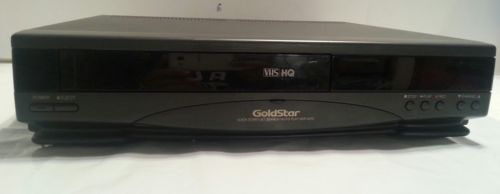 Goldstar GVR-A215 VCR Video Cassette Recorder,4-Head/Hi-Fi Stereo VHS HSPlaye(90