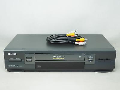 TOSHIBA W-603 VCR VHS Player/Recorder Works Great! Free Shipping!