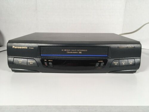 Panasonic VHS VCR Video Cassette Recorder Player Stereo 4 Head Hi Fi Japan