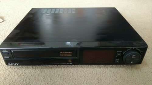 VINTAGE Sony Video Cassette Recorder SLV-585HF VCR HiFi VHS For Parts
