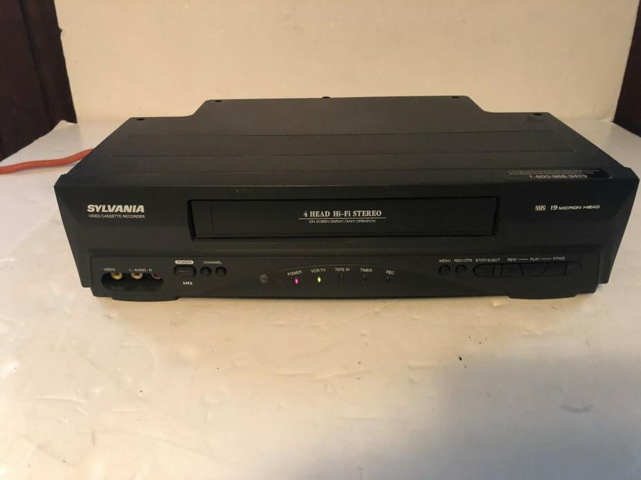 SYLVANIA 6260VE 4 HEAD Hi-Fi Stereo VCR - VHS