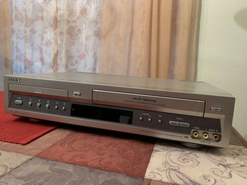 Sony SLV-D100 DVD/VCR Combo Player/Recorder Hi-Fi Stereo Cleaned Tested Working