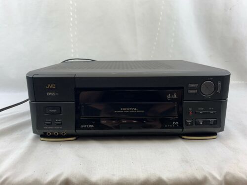 JVC MPEG2 Dish VCR Tape Player Recorder Vintage HM-DSR100U Tested EB-1197