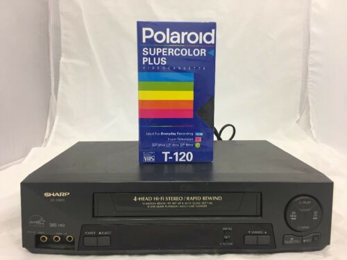 Sharp 4-Head VCR VC - H993U  Tested Works