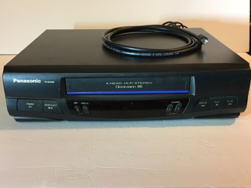 Panasonic Omnivision 4 Head VCR PV-9455S Good Condition