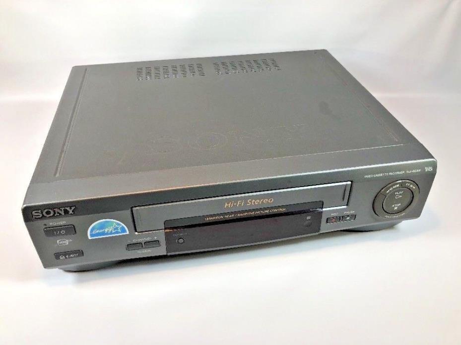 Sony SLV-662HF VCR VHS Video Tape Cassette Recorder Player Tested!