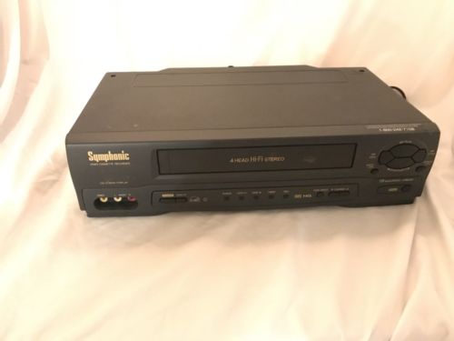 Symphonic VR-701 4 Head HI-FI Stereo VCR