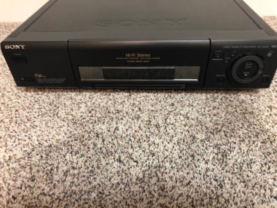 Sony SLV 975 HF Video Cassette Recorder Hi End VCR Includes Remote