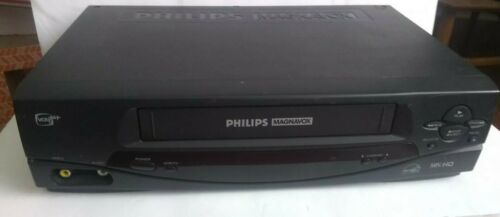 Phillips Magnavox VHS Video Cassette Recorder - Model # VRA231AT22 plays great