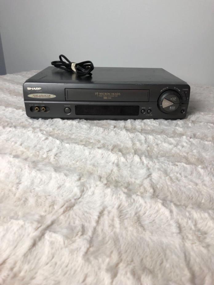 SHARP VC-A554 4-HEAD 19 MICRON HEADS VHS VIDEO CASSETTE RECORDER VCR