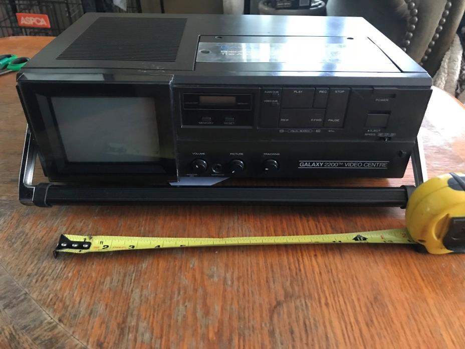 Vintage Galaxy 2200 VCR Video Centre Center Dubbing PARTS ONLY Editing VHS TV