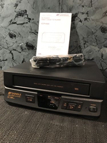 SANSUI DC Power Video Cassette Player. VCP1503