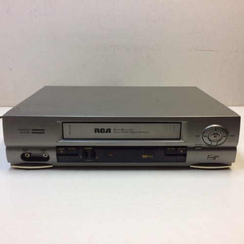 RCA VR552 VCR VHS Plus 4 Head Hi-Fi Video Tape Player Recorder No Remote ~ GUC?