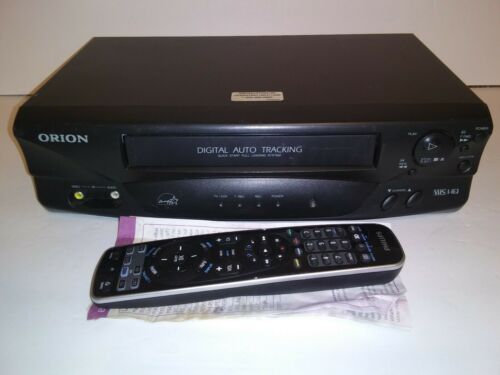 Orion VR0212A VCR comes with remote
