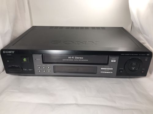 Sony SLV-M20HF VCR Tested Works With RCA Cable
