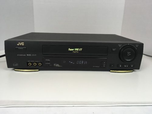 JVC HR-S3800U Super VHS ET VCR Video Cassette Recorder Player - S-video Tested