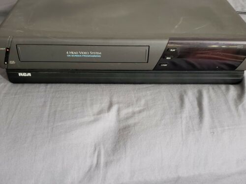 RCA VR 507 4-Head Video System On Screen Programming VHS VCR Tested Works EUC