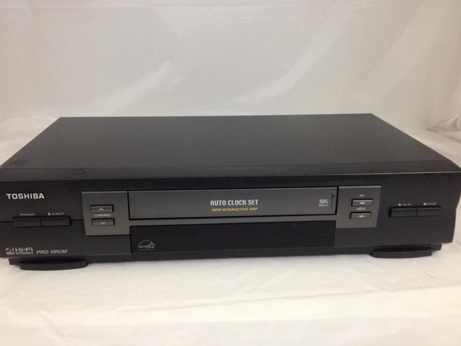 Toshiba W603 4 Head HiFi Stereo VCR VHS Video Cassette Player Recorder