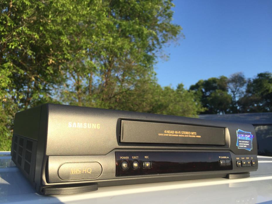 SAMSUNG VR8608 VHS-HQ VCR HIFI STEREO 4 HEAD
