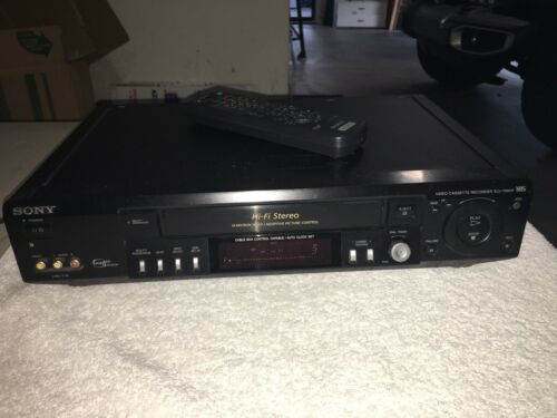 Sony VCR SLV-799HF VHS w/ Remote Tested & Works