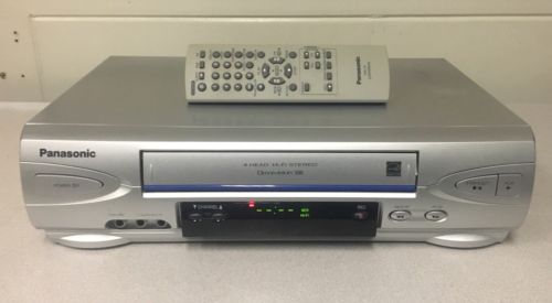 Panasonic PV-V4524S VCR VHS Player Recorder 4 Head HiFi Omnivision