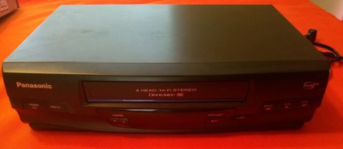 Panasonic PV-V4520 VCR VHS Player Omnivision 4 Head Hi-fi Stereo VCR Plus Tested