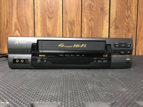 SV2000 Hifi Stereo 4 Head VHS VCR SVB106AT21