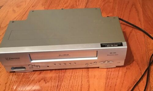 Emerson Video Cassette Recorder Da-4 Head VHS Player Tested Works Great!