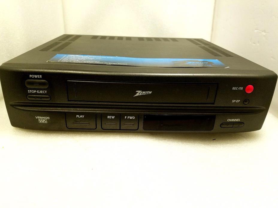 VCR VHS 4 Head Zenith VRM4120  No remote