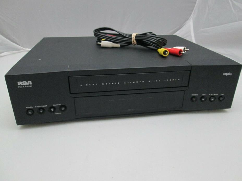 RCA 4-Head Hi-Fi VCR Plus VR611HF W/ RCA Cables Tested