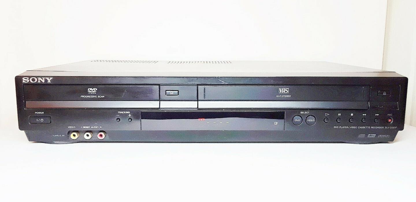 Sony SLV D281P Combo VCR DVD Recorder Good / Repair