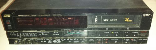 JVC HR-D470U Hi Fi HQ 4-Head-Stereo Video Cassette Recorder VHS Vintage VCR