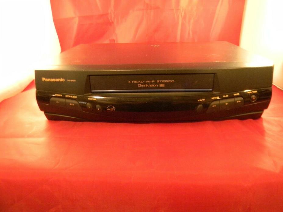 Panasonic PV-8450 VCR L@@K!!! Works Great !!!