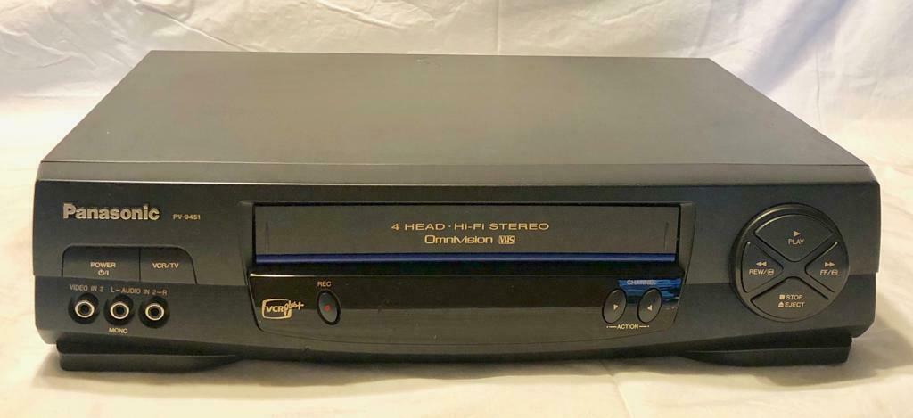 Panasonic 4 Head VCR PV-9451 Hi-fi VHS Stereo