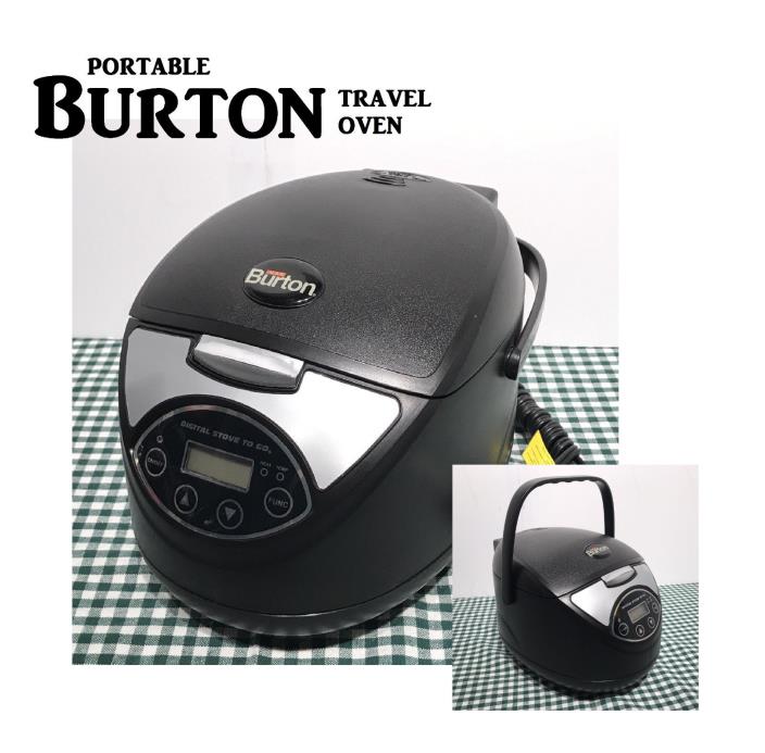 BURTON Portable Travel Oven DC 12 Volt Heats Up To 300