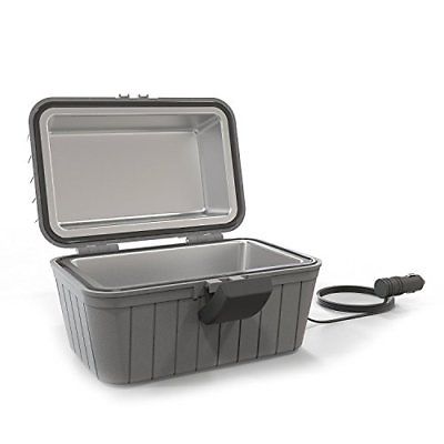 Gideon Heated Electric Lunch Box 12-Volt Portable Stove – Heated Lunch Box for -