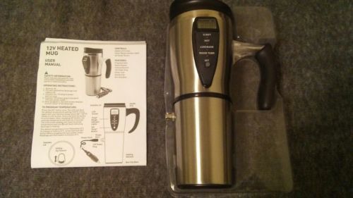 jlrgear 12V Digital Program Heated Travel Mug