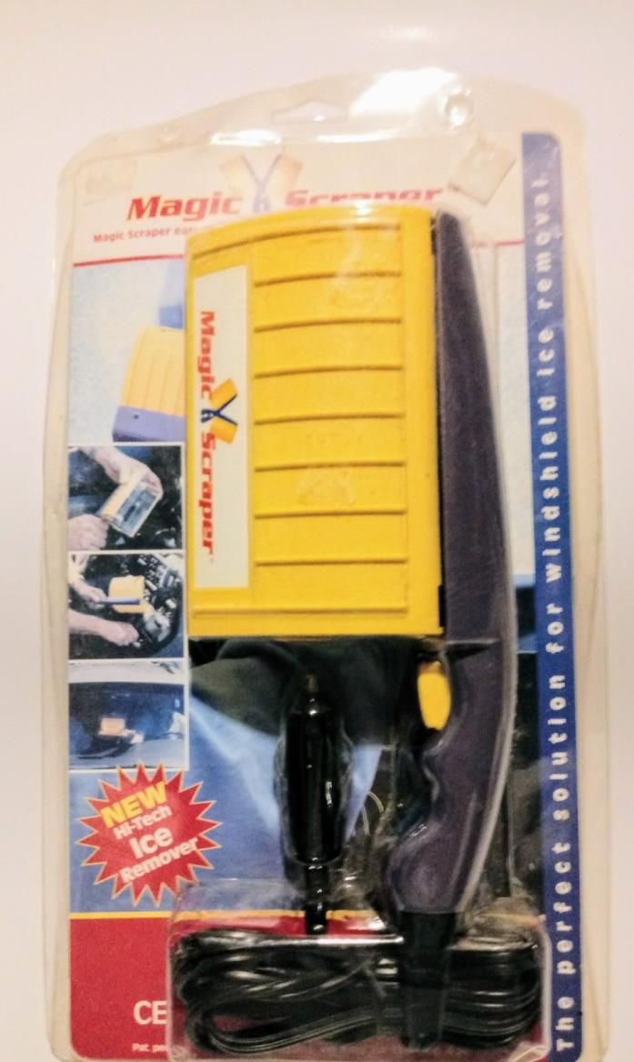 MAGIC SCRAPER/INSIDE CAR WINDSHIELD DEICER NOS