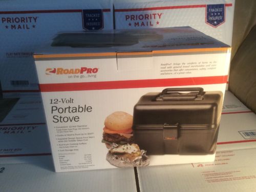 ROADPRO RPSC-197 12-Volt Portable Stove IOB UNUSED!!