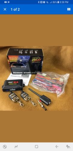 NEW Crimestopper / Cool Start RS4-G5 1-Way Remote Start and Keyless Entry System