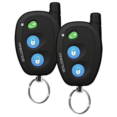 Prestige APS122E 1-Way Keyless Entry Car Security System Dual 3 Button Remotes