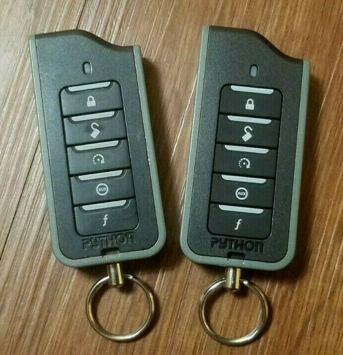 Two  ( 2) Python 1401 Remote Start/Keyless Entry System  ( Remote Controls ONLY)