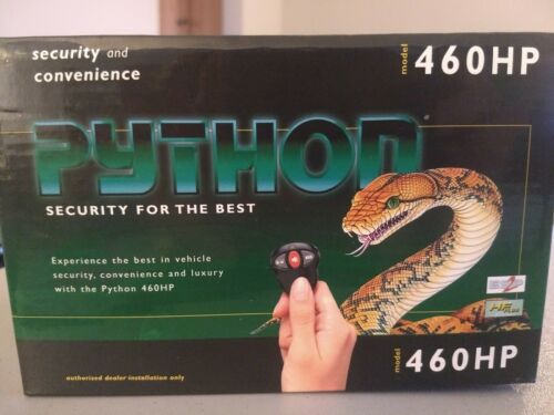 Python 460hp Car Alarm BRAND NEW SEALED 460 HP security