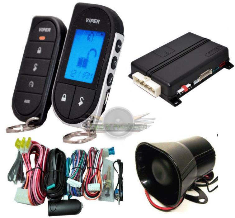 VIPER 5706 CAR ALARM WITH REMOTE START AND 2-WAY PAGER NEW VIPER 5706V