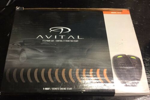 NEW Avital Model 4113 1-Way Remote Engine Start
