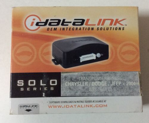 iDatalink Transponder Bypass ADS-TBSL-C1 Chrysler/Dodge/Jeep < 2004