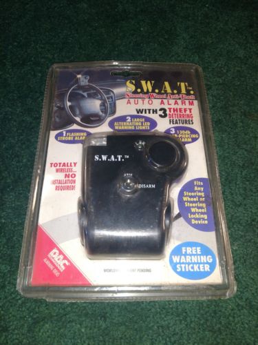 S.W.A.T. Steering Wheel Anti Theft Auto Alarm With 3 Theft Deterring Features