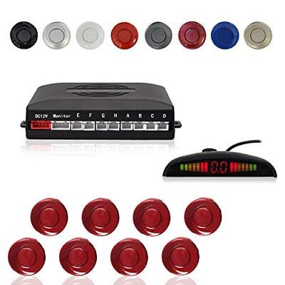 EKYLIN Car Reverse Parking Radar System with 8 Sensors Distance Detection LED