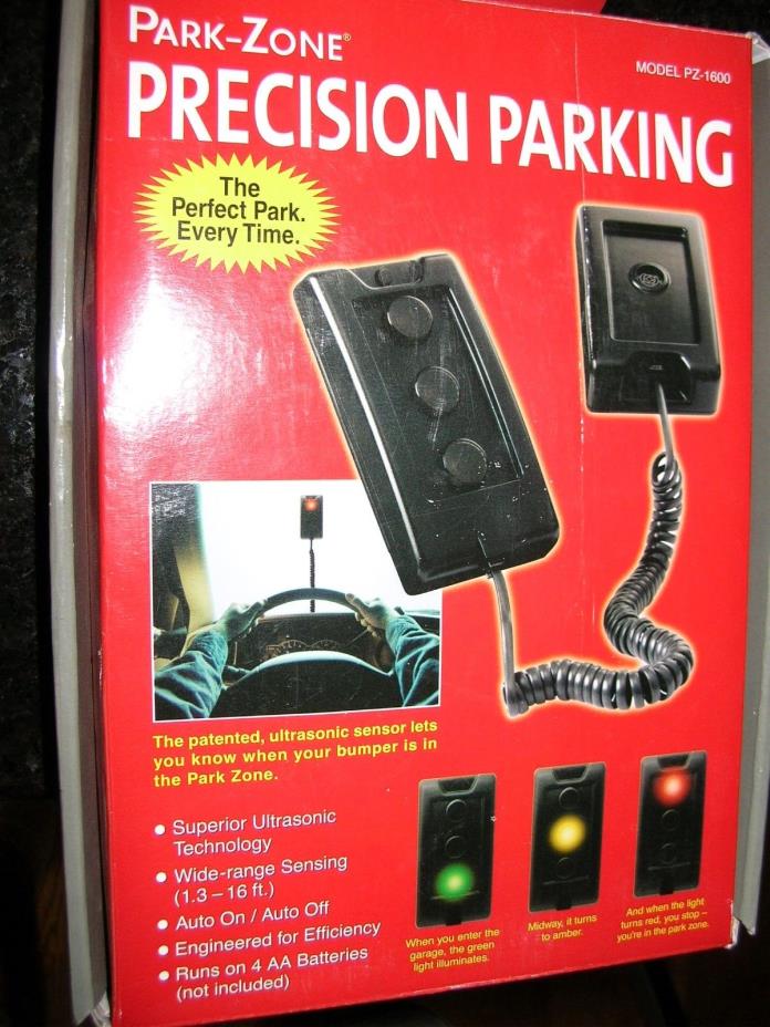 Park Zone PZ-1600 Precision Parking Aid Model: PZ-1600 - Never used Boxed Manual