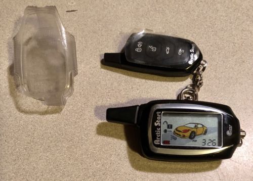 Arctic Start  2w803r-ss 2 way LCD Remote & 1Way remote (pair)